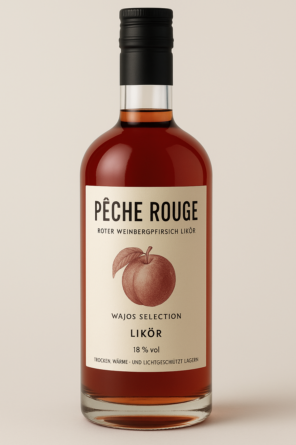 Peche Rouge Likör