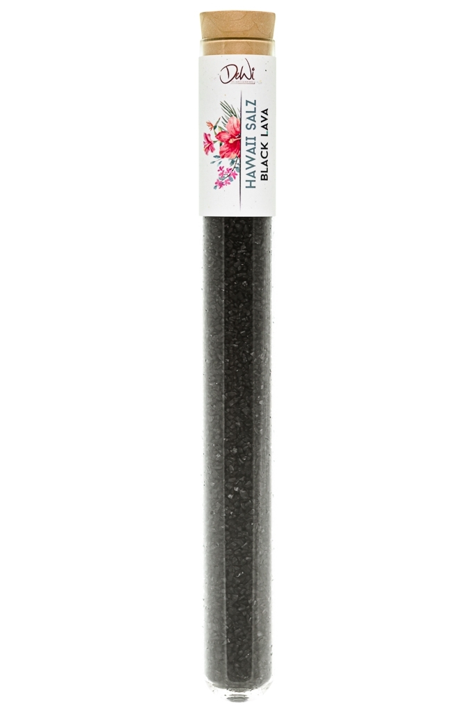 Hawaii Salz Black Lava