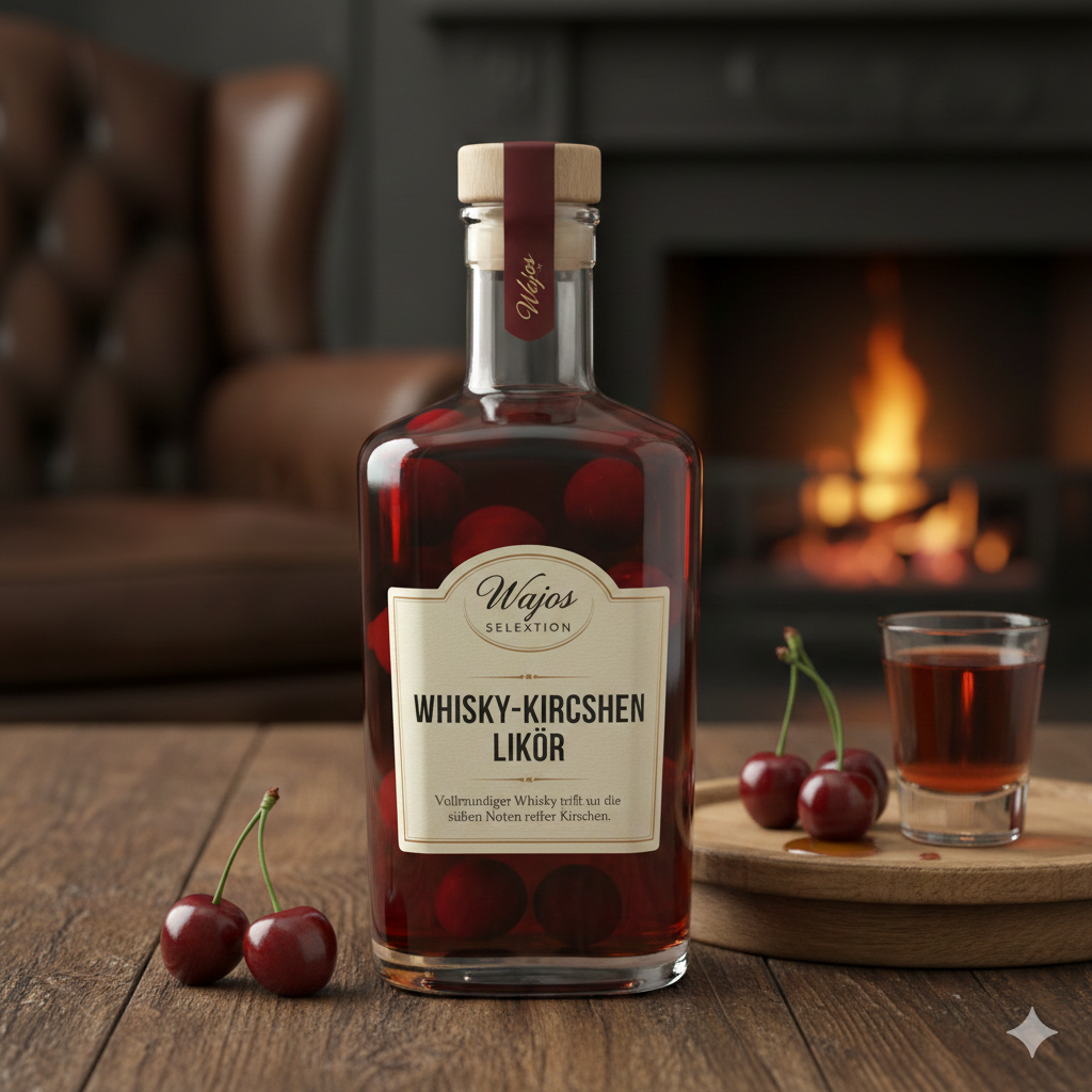 Whisky Kirschen Likör