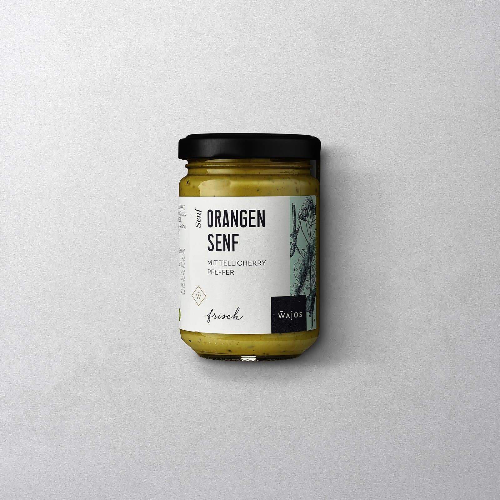Orangen Senf 