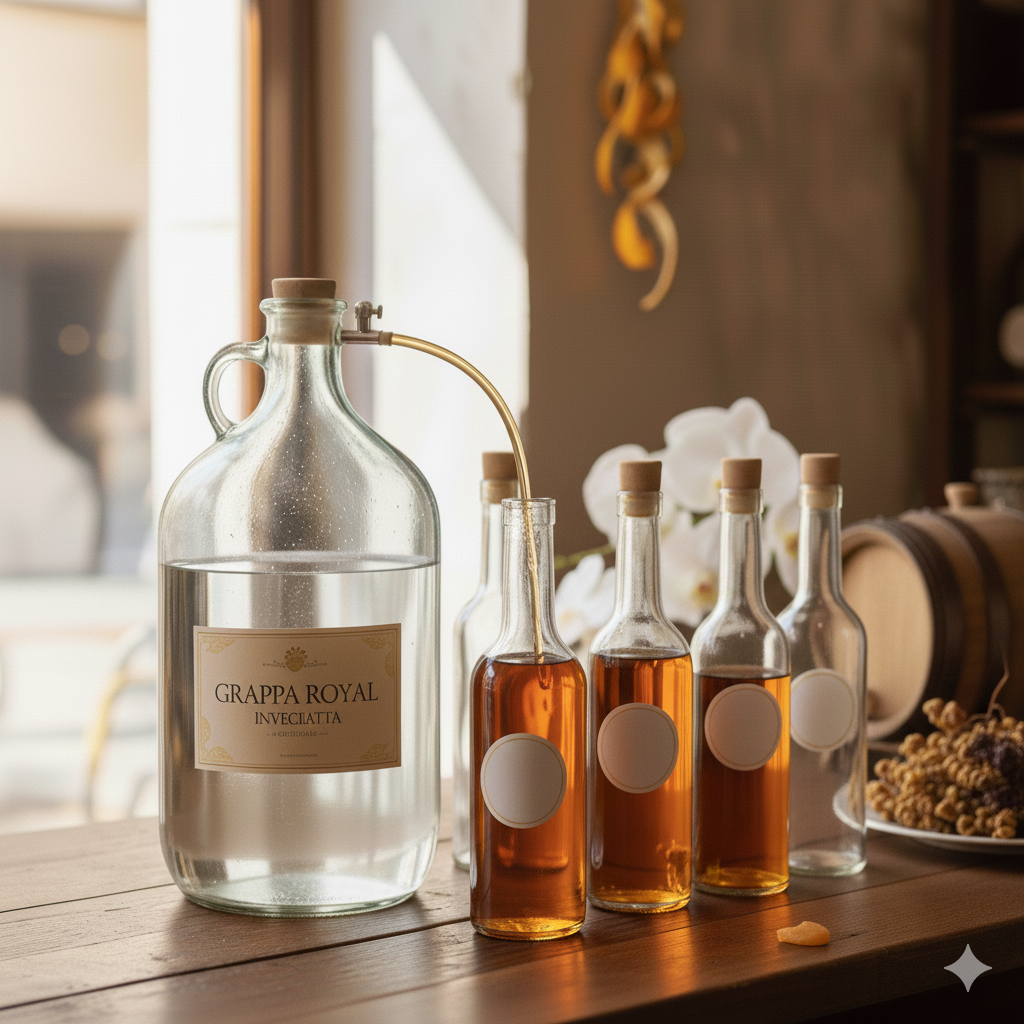 Grappa Cuvee Blend 18 Invecchiata