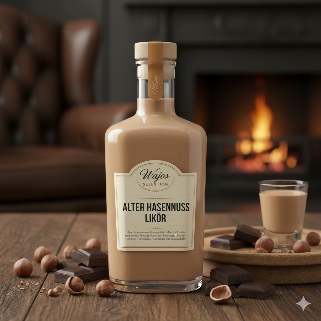 Alter Haselnuss Likör